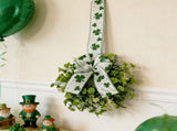Artificial Faux Leaf Garland, Green Plastic Vine Garland, 21.65x9.84in, Reusable Party Decor, V1369-AZ3-W-12218