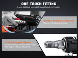 Diamond Core Drilling Machine, 8in Wet&Dry Concrete Core Drill Rig with Stand, 750RPM Speed & 1-1/4" V952-LSJGSZKJY8425ZBUGV3