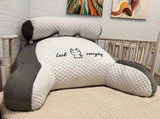 1 includes pillow core for comfortable back support, ergonomic lumbar support, soft cartoon V1232-SSKZ001