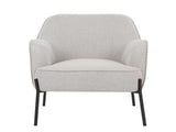 Hugo upholstered armchair ivory V178-67289
