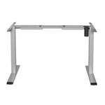 Artiss Electric Standing Desk Frame Only Height Adjustable 70KG Load Grey HASD-114G-GY