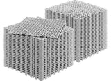 Modular Interlocking Cushion, 55 Pack 30 x 30 cm Splicing Mats, Soft PVC Interlocking V952-HZXSJDD1212YMI824V0