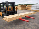 Heavy Duty Pallet Fork Extensions 184cm Carbon Steel Forklift Attachments with Safety Pins for V63-958351