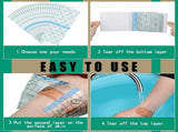 24 Pcs Waterproof Shower Protector with Non Stick Center Pad, 4x12 inch Knee Replacement Stretch V1370-AZ4-17688
