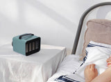 2-in-1 Negative Ion Air Purifier Portable Air Cooler USB Cooling Fan with 3 Wind SpeedGreen V1294-YM0721-3113210028713