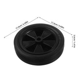 Heavy Duty Rubber Wheel for Generator and Industrial Equipment Casters V1192-AZ-W-28261