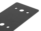 L Shape Flat Bracket Black Powder Coated Carbon Steel Right Angle Flat Mending Plate Corner Bracket V1294-YM0901-3114240021111