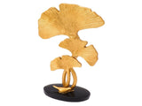 Leaf Decoration Resin Anti Slip Anti Fade Modern Desktop Leaves Ornament Model for Living Room V1294-YM0706-3115230054511