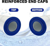 2-pack Pool Filter Cartridges Compatible with Unicel C-4326 Pleatco PRB25-IN Filbur FC-2375, 25 V1188-MS-325-0271