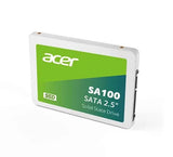 ACER SA100-1920GB 2.5 SATA lll SSD Writing Speed 449MB/s Reading Speed 549MB/s BL.9BWWA.102 - 3 V1202-V2-BIW-SA100-1920GB