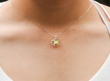 Gift Box - Aroma Necklace White Gold - Planet Stellar Midnight Purify Oil Blend V760-GBAJ - 9