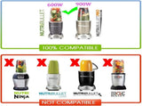 Replacement 32oz Blender Cups & Blade Part Compatible with NutriBullet 600w/900w Blender V1258-DP02-C-1064