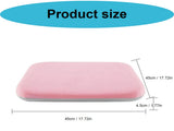 Crystal velvet seat cushion, ergonomic memory foam seat cushion, suitable for cars, comfortable and V1189-LC-QPA-016