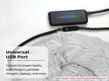 Heated Pet Bed for Cats and Small Dogs, USB-Powered Warmth with 5 Temperature Settings and Timer, V1341-ZY-4XJXTR7W-70CM