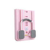 Everfit Pilates Board Foldable Reformer Multi Functional Exercise Trainer Pink ABD-BOARD-4IN1-PK