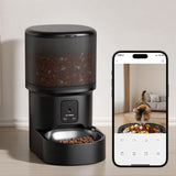 Automatic Cat Feeder WiFi Automatic Dog Food Dispenser with Camera Remote V1263-JX-6837