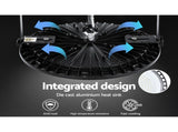 Leier High Bay Light LED 200W Industrial Lamp Workshop Warehouse Factory Lights HBL-UFO-H200-BK