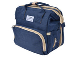 Backpack Multifunctional Foldable Large Capacity Baby Diaper Storage Bag for TravelDark Blue V1294-YM0523-3117210159813