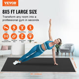 Exercise Mat, Non Slip High Density Premium Yoga Mat, Yoga Mat for Men & Women, Fitness & V952-DXYJD5YC8YC0VKN62V0