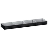 Green Fingers Raised Garden Bed 2 Pcs 210x90cm Planter Box Container Galvanised Metal Outdoor GARDEN-AG-290-CL