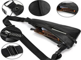 Leather Sling Bag for Men, Crossbody Chest Bag Compact Shoulder Backpack for Travel and Daily Use, V1237-ZY-924-369