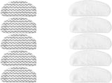 10PK Replacement Pads Compatible with Bissell Powerfresh Steam Mop 1940 1440 1806 1544 2075 2685 V1258-DP02-WO-588