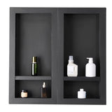 Shower Niche 40.6 x 81.3 40.6 x 81.3 cm Recessed Wall Shelf Bathroom V952-SLLYBK4C16INFBXDC001V0