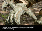 Men'S Full-Finger Gloves Tactical Gloves Touchscreen Gloves MTB Gloves Hiking - Brown - Size XL V1106-140-066012-BRN-XL