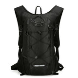 Black Large-Capacity Storage Backpack, featuring a main compartment with multiple organized pockets V1106-SJBB002