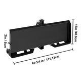 3 Point Attachment Adapter Skid Steer Trailer Hitch Front Loader Case V952-3DSPZZB0000000001V0