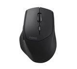 RAPOO MT550L Multi-Mode Wireless Ergonomic Optical Mouse -7 evels adjustable DPI, Smart Switch up to V1202-V2-MIRP-MT550L