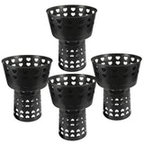 Reusable Black Plastic Flower Arrangement Base for Wedding 4Pcs 9.43X6.29X12.18in V1192-AZ-W-29215