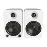 Kanto YU4 140W Powered Bookshelf Speakers with Bluetooth and Phono Preamp - Pair, Matte White with V398-KO-YU4MW-SX22W