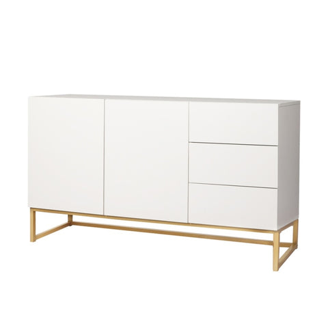 Levede Buffet Sideboard Storage Cabinet White CH1078-WH