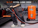 28 Gallon Vacuum Sand Blaster, Dustless Sandblaster with Built-in 1200W Vacuum System for Dust V952-PSGP286125PSIP3JOV3