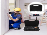 Portable Tool Box with Foam Black Small Hard Case for Outdoor and Shop Use V1370-AZ4-10875