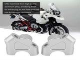Motorcycle Handlebar Riser Adapters, Aluminum Handlebar Riser Clamp Height Up Adapters for V1192-AZ-W-16845