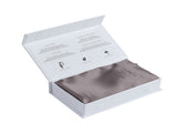 MULBERRY SILK PILLOW CASE TWIN PACK - SIZE 51X76CM - CHARCOAL ABM-202025