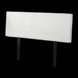 PU Leather Double Bed Headboard Bedhead - White V63-768115