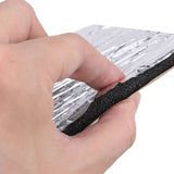 12PCS Car Engine Bay Bonnet Sound Deadener Noise Insulation Foam Proofing Heat V201-W12520717