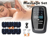 TENS Unit Muscle Stimulator for Pain Management,EMS Dual Channel Pulse Massager with 8 Reusable V1370-AZ4-08167