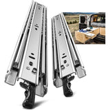 Two heavy-duty drawer slides for sturdy drawers, 51mm wide and 20 inches long, with a standard width V1237-MS-626-263