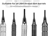 Darts Soft Tip,2BA Thread Tip Dart Point 200 Pack, Plastic Points, Sets, Accessory V1259-DP01-A-5704