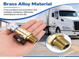 Universal Front Wheel Air Brake Cutoff Valve, 18mm Rustproof Alloy, Stable Airflow Control for Heavy V1369-AZ3-W-08509