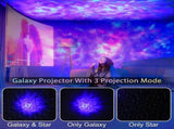 Projector with Bluetooth Speaker - LED Bedroom Light and Sound Projector V1263-JX-4564