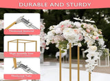 Gold Metal Flower Stand V63-920771