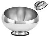 Seasoning Bowl Stainless Steel Hot Pot Restaurant Seasoning Container Sauce Pot with Base SilverL V1294-YM0901-3118210165013