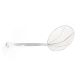 Skimmer Spoon Long Handle Stainless Steel Fine Mesh Wire Strainer Ladle with Hook for Cooking Frying V1294-YM0901-3118240108711