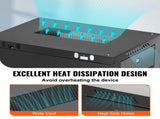 6U Wall Mount Network Server Cabinet, 15.5'' Deep, Server Rack Cabinet Enclosure, 200 lbs Max. V952-WLJJGHBL6U1556GI7V0