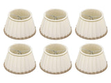 6PCS Candle Lamp Lampshade Clip On Fabrics Lampshades Set for Table Lamp Wall Lamp V1294-YM0521-3119230010611